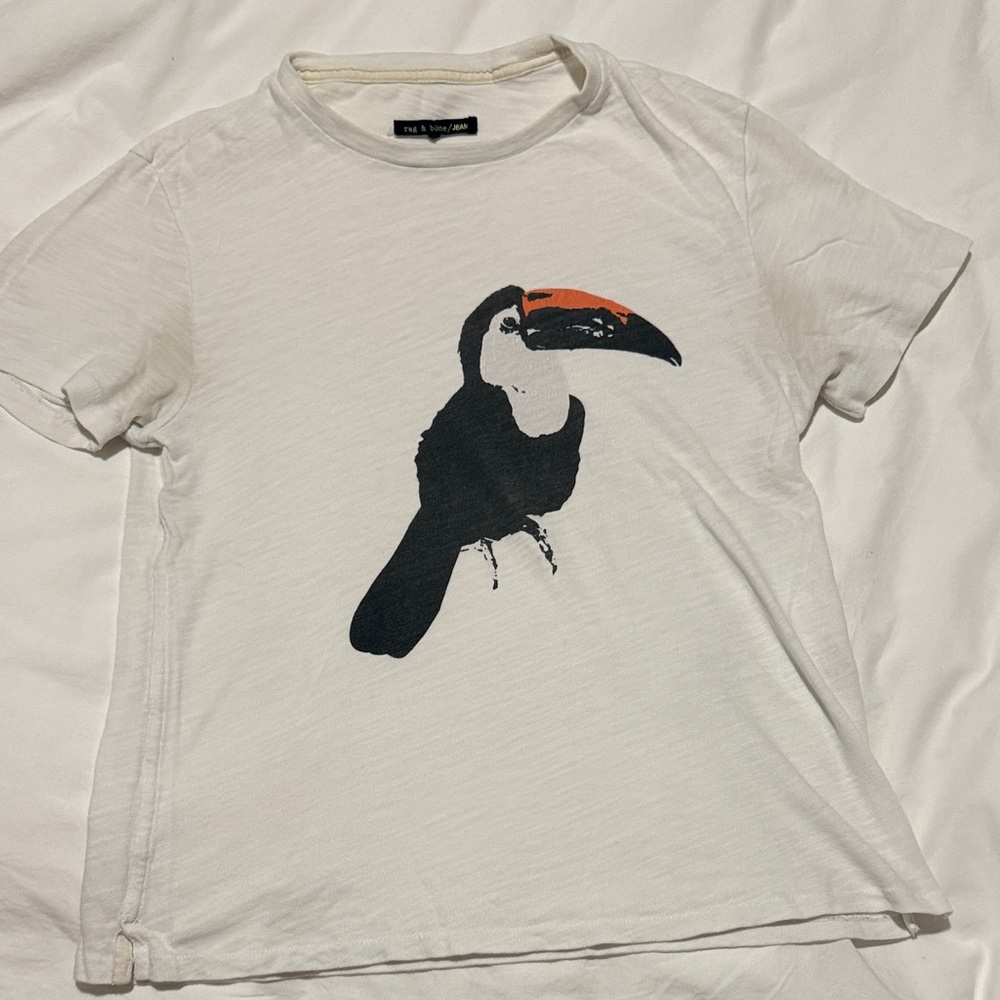 Rag & Bone T-Shirt with Toucan